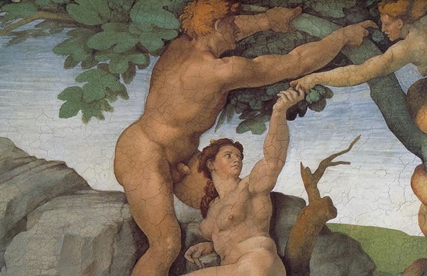 O Pecado Original e a Expulsão do Paraíso, de Michelangelo