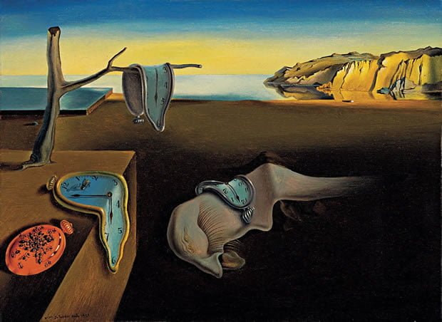 A persistência da memória, de Salvador Dalí