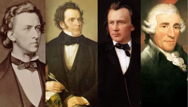 Toda a obra de Chopin, Schubert, Brahms e Haydn para ouvir on-line ou download