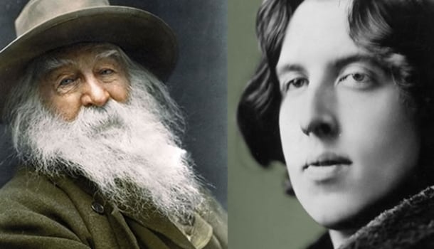 O beijo na boca dos poetas Walt Whitman e Oscar Wilde