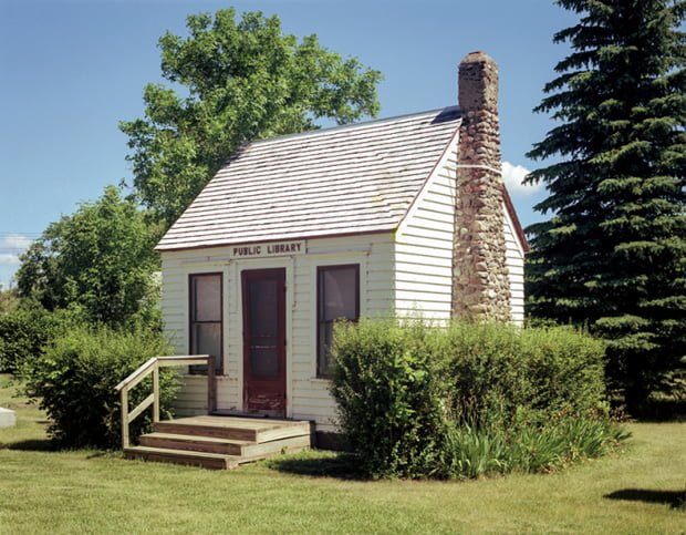 Library, Roscoe, South Dakota