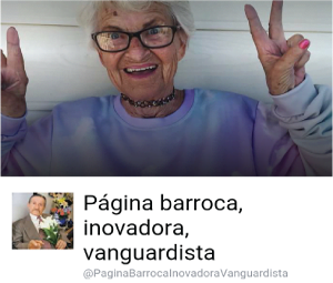  Página barroca, inovadora, vanguadista