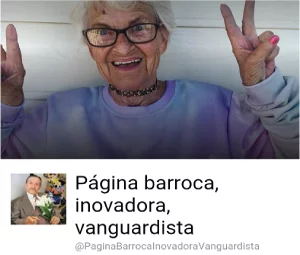  Página barroca, inovadora, vanguadista
