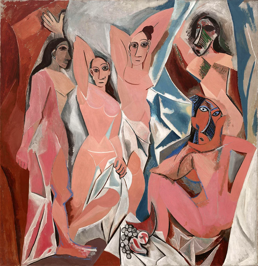 Poema dedicado al pintor Pablo Picaso - Una mujer desnuda - endecasílabos  Les-Demoiselles-dAvignon.jpg