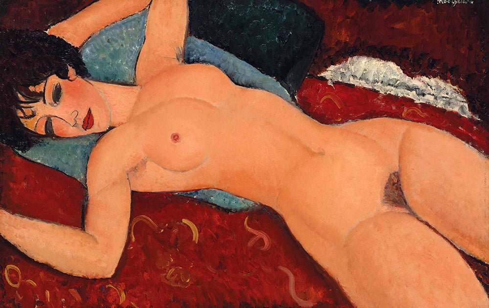  Nu Deitado (1917), Amedeo Modigliani