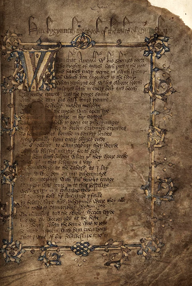 Os Contos de Cantuária, Geoffrey Chaucer