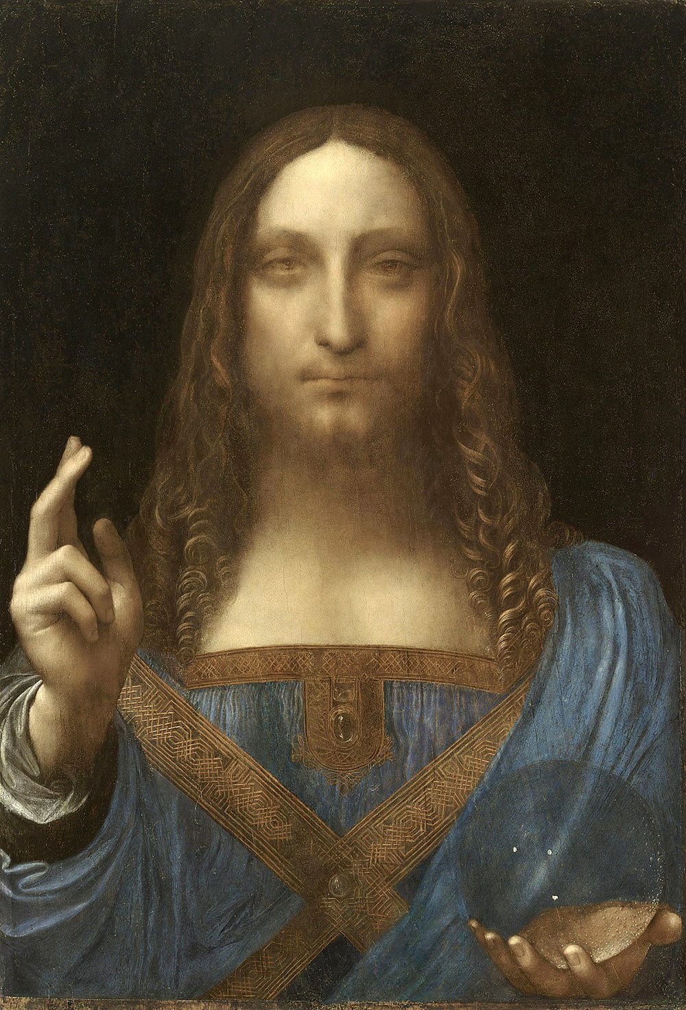 Salvator Mundi (1490), Leonardo da Vinci