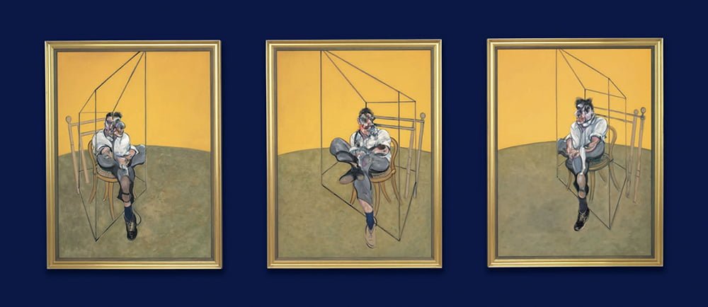 Três Estudos de Lucian Freud (1969), Francis Bacon