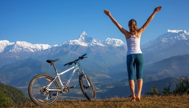 Uma mulher sem um homem é como um peixe sem uma bicicleta