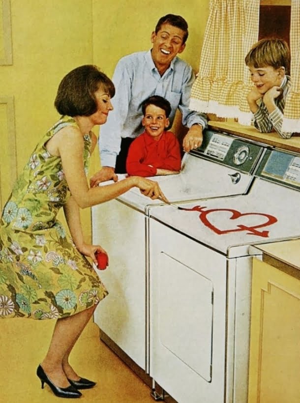Uma máquina de lavar era o presente perfeito para o Dia dos Namorados