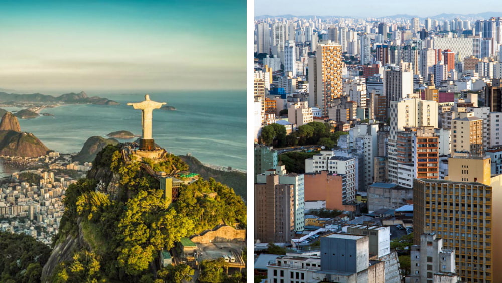 Rio e São Paulo
