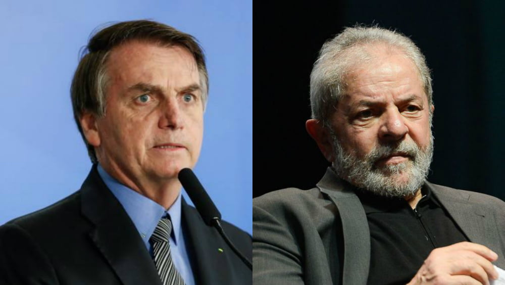 Lula e Bolsonaro