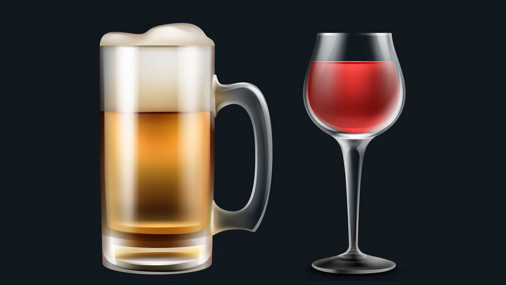 Os brasileiros bebem o equivalente a 222 litros de cerveja ou 71 garrafas de vinho por ano