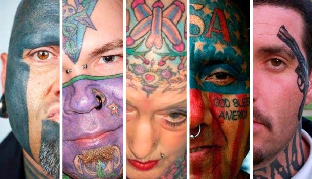 As 20 piores tatuagens faciais da história