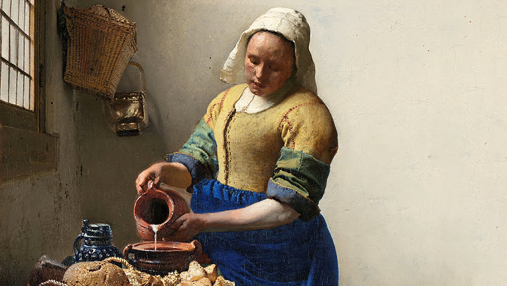 A Leiteira (1660), de Johannes Vermeer