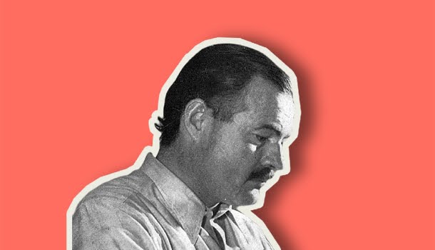 Ernest Hemingway prova que a vida é um eterno recomeço