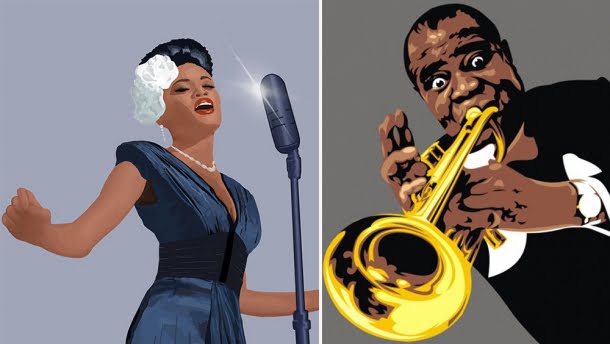 Billie Holiday e Louis Armstrong
