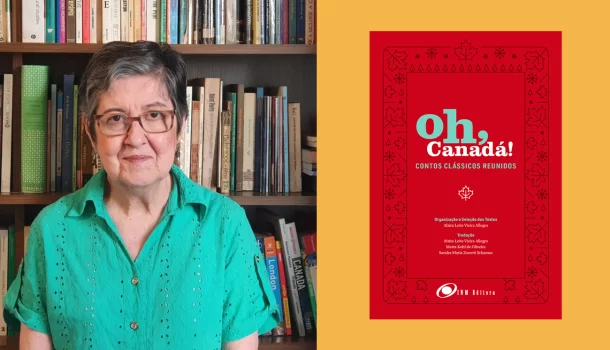 Bula de Livro: Oh, Canadá, organizado por Alzira Leite Vieira Allegro