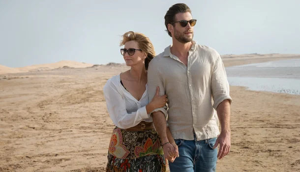 Romance com Laura Dern e Liam Hemsworth foi visto por 13,7 milhões de assinantes na primeira semana de estreia, na Netflix