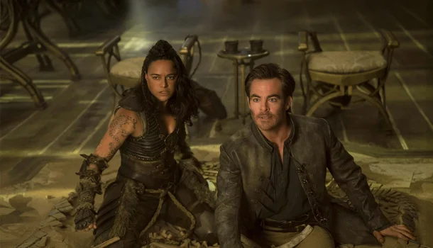 Corra para ver a aventura incrível com Hugh Grant e Chris Pine que está prestes a deixar a Netflix