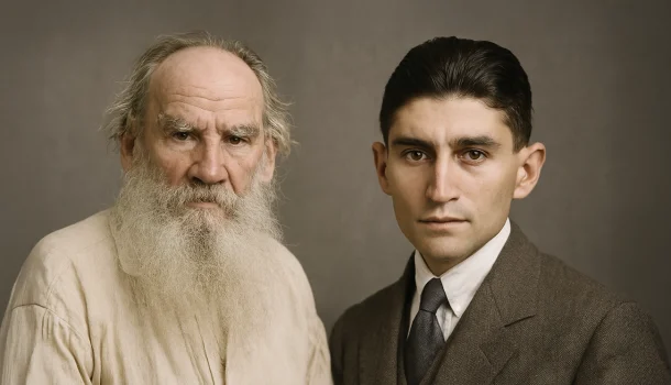 A queda do corpo: entre Tolstói e Kafka, duas imagens do fim