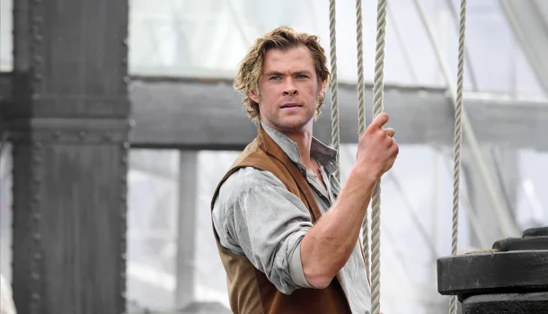 Aventura épica com Chris Hemsworth para quem ama literatura e Herman Melville, na Max