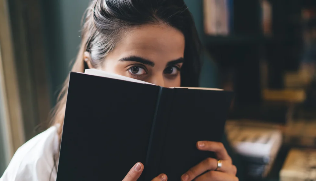 Mulher Quase Lendo