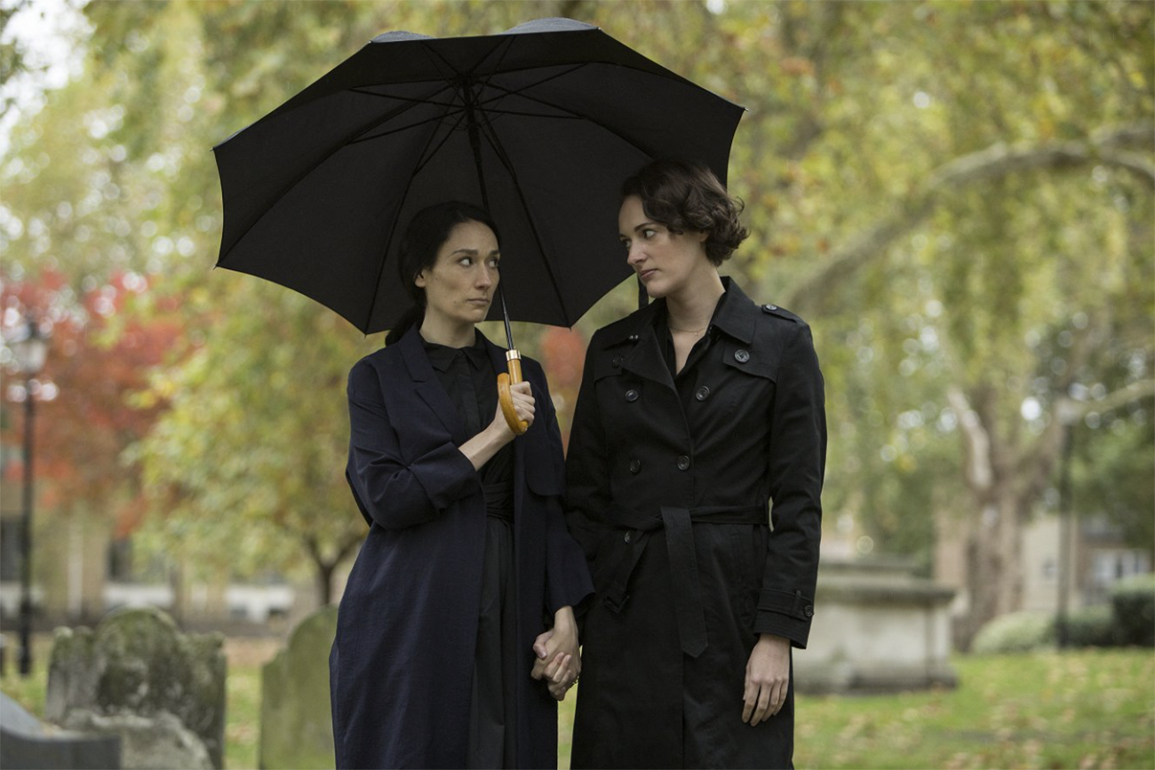 Phoebe Waller-Bridge em cena da série Fleabag
