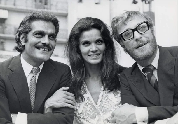 Florinda Bolkan, Michael Caine e Omar Sharif