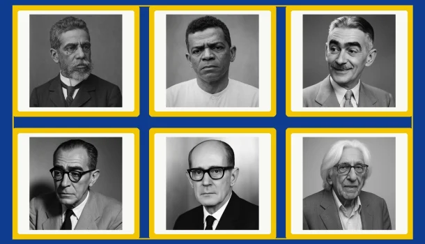 A seleção masculina suprema da literatura brasileira de todos os tempos