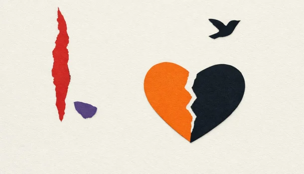 A sombra do pássaro que passa