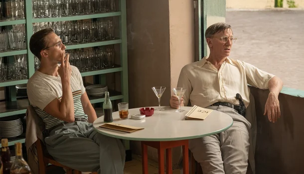 Baseado em obra de William S. Burroughs, romance de Luca Guadagnino com Daniel Craig acaba de chegar à Netflix