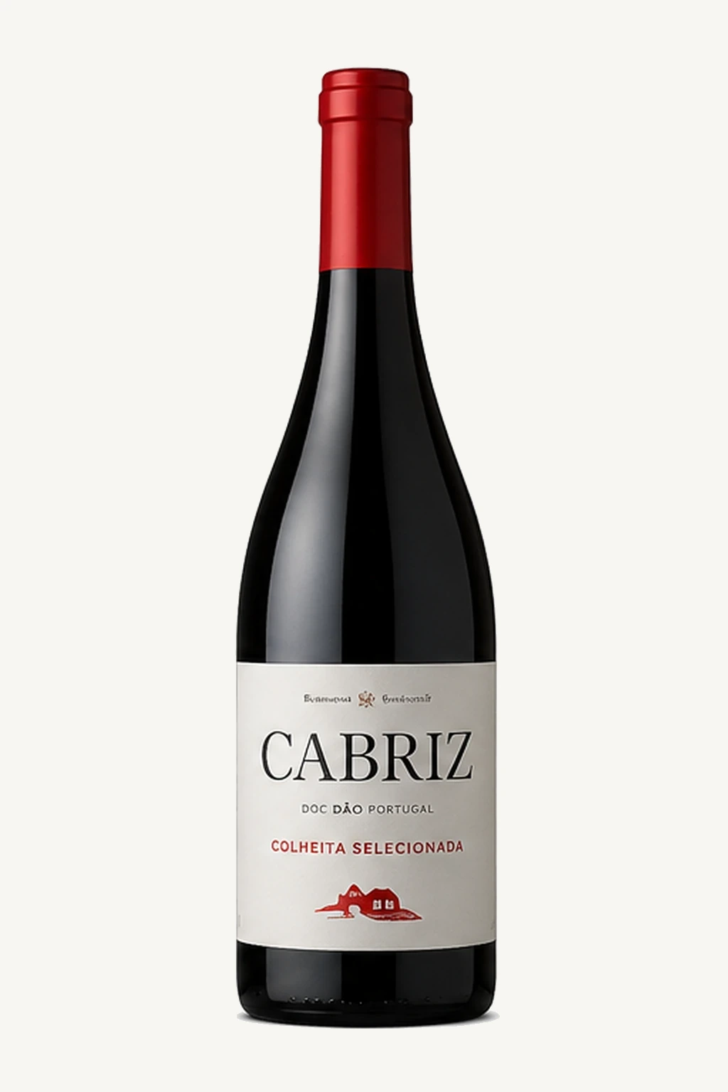 Garrafa do vinho Cabriz Colheita Selecionada Tinto