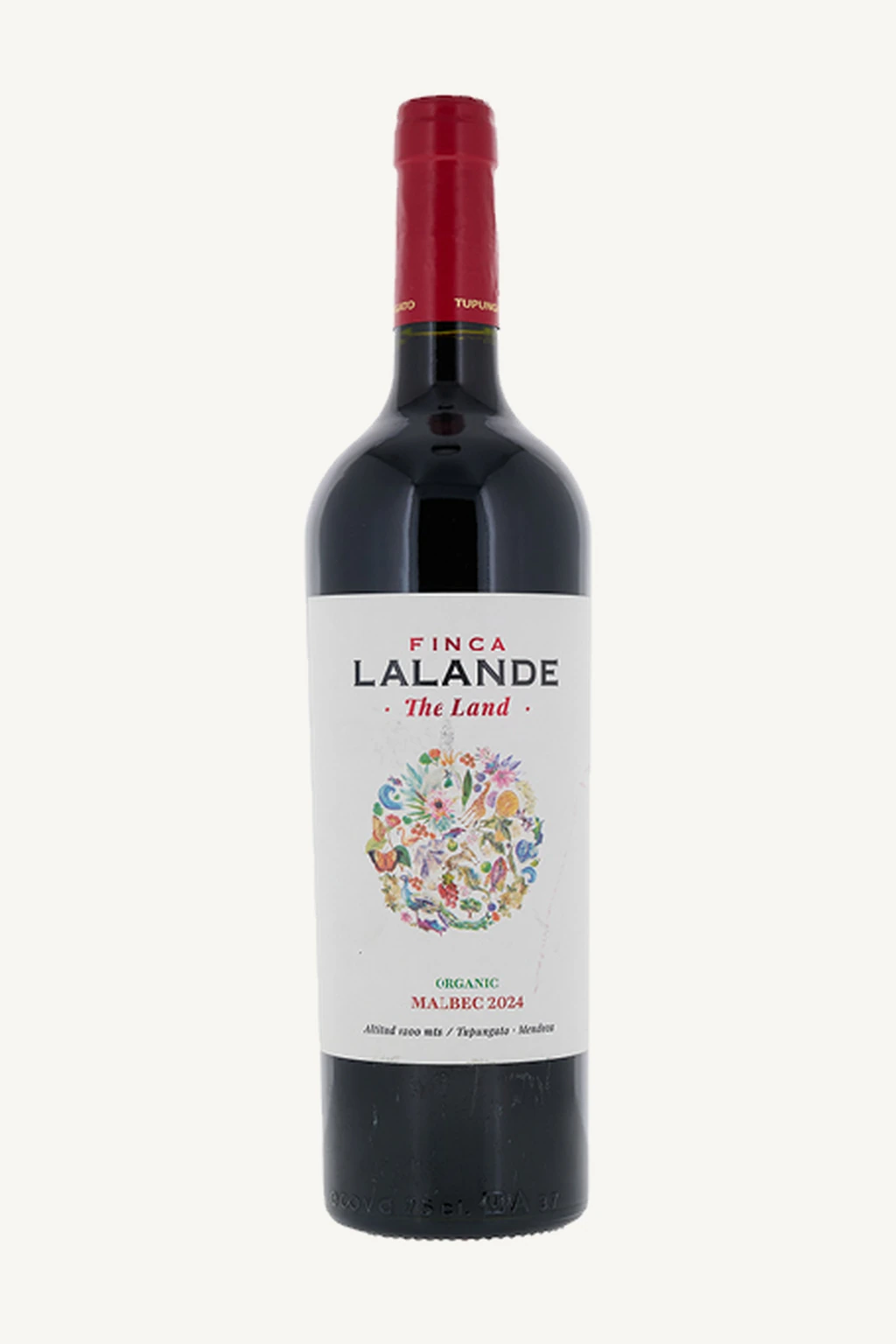 Garrafa do vinho Domaine Bousquet Finca Lalande Organic Malbec 2024