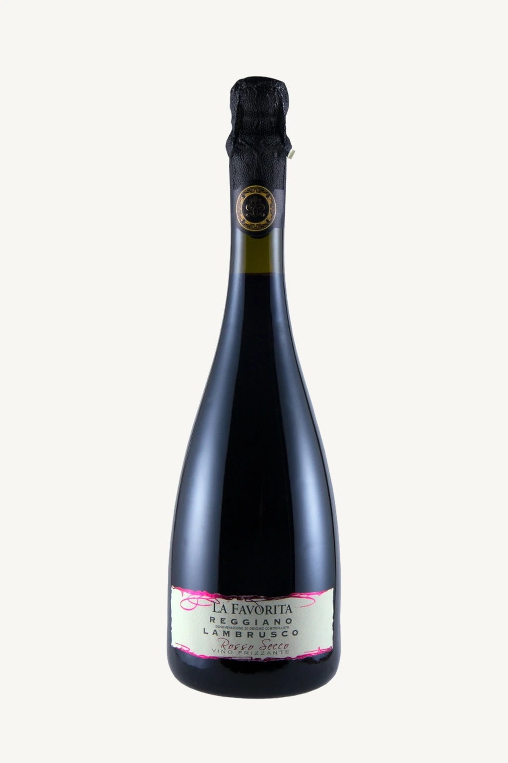 Garrafa do Medici Ermete La Favorita Lambrusco Rosso Secco
