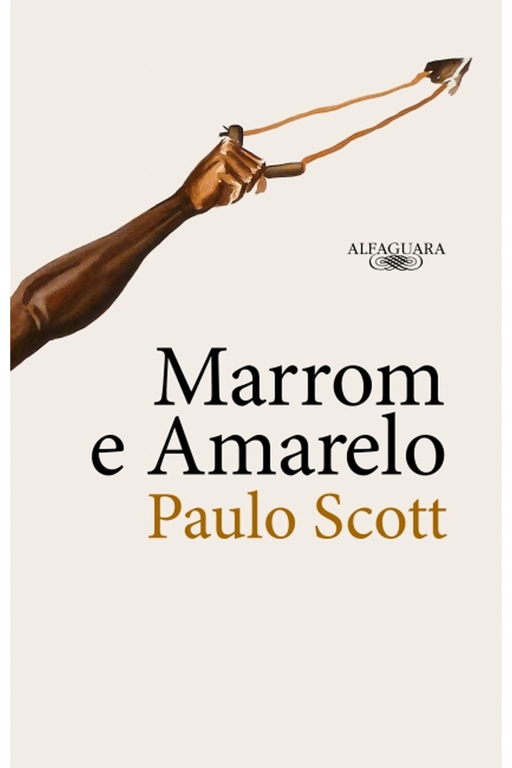 Capa de Marrom e Amarelo, de Paulo Scott