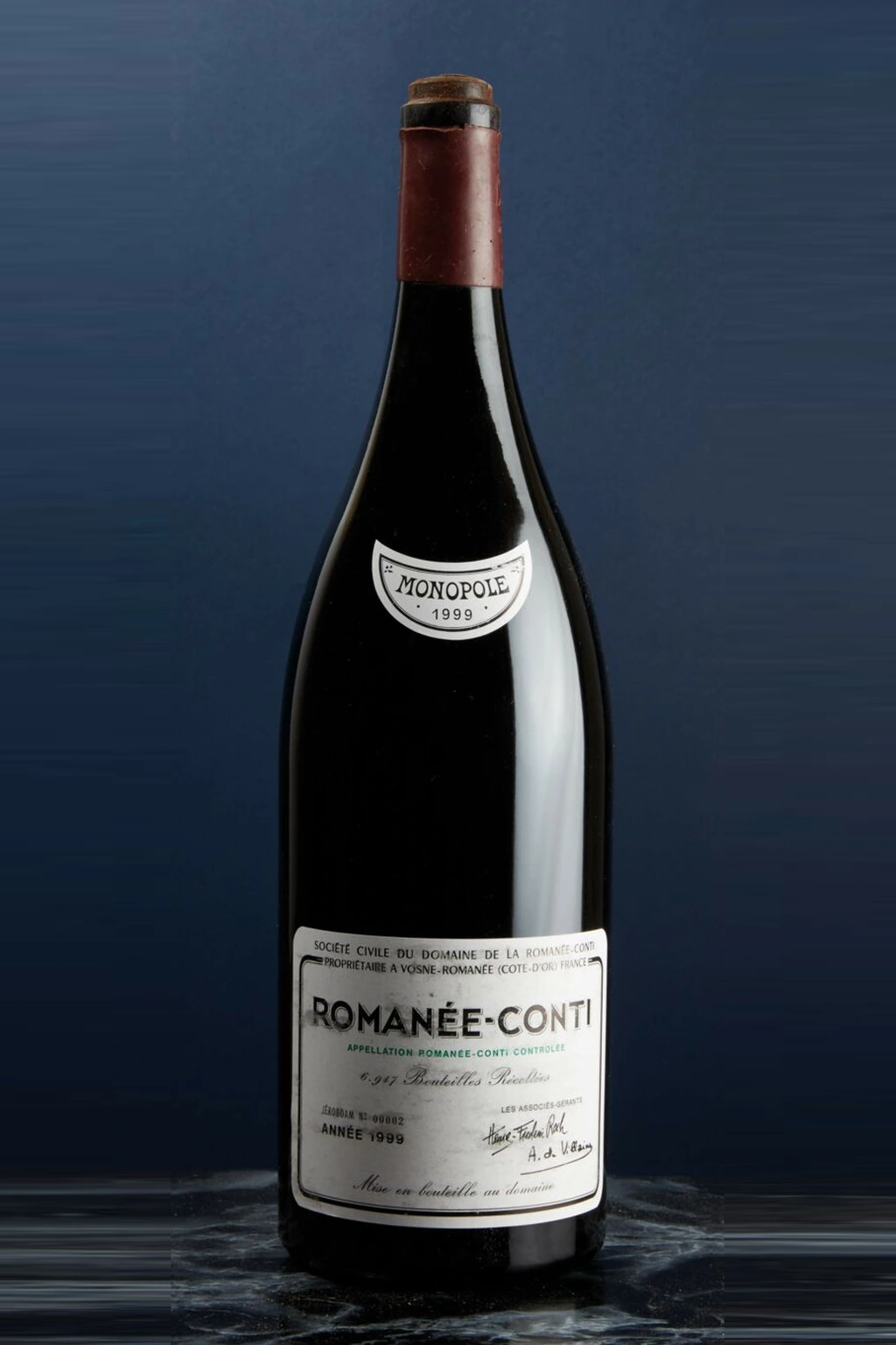 Garrafa do vinho Romanée-Conti 1999, Methuselah