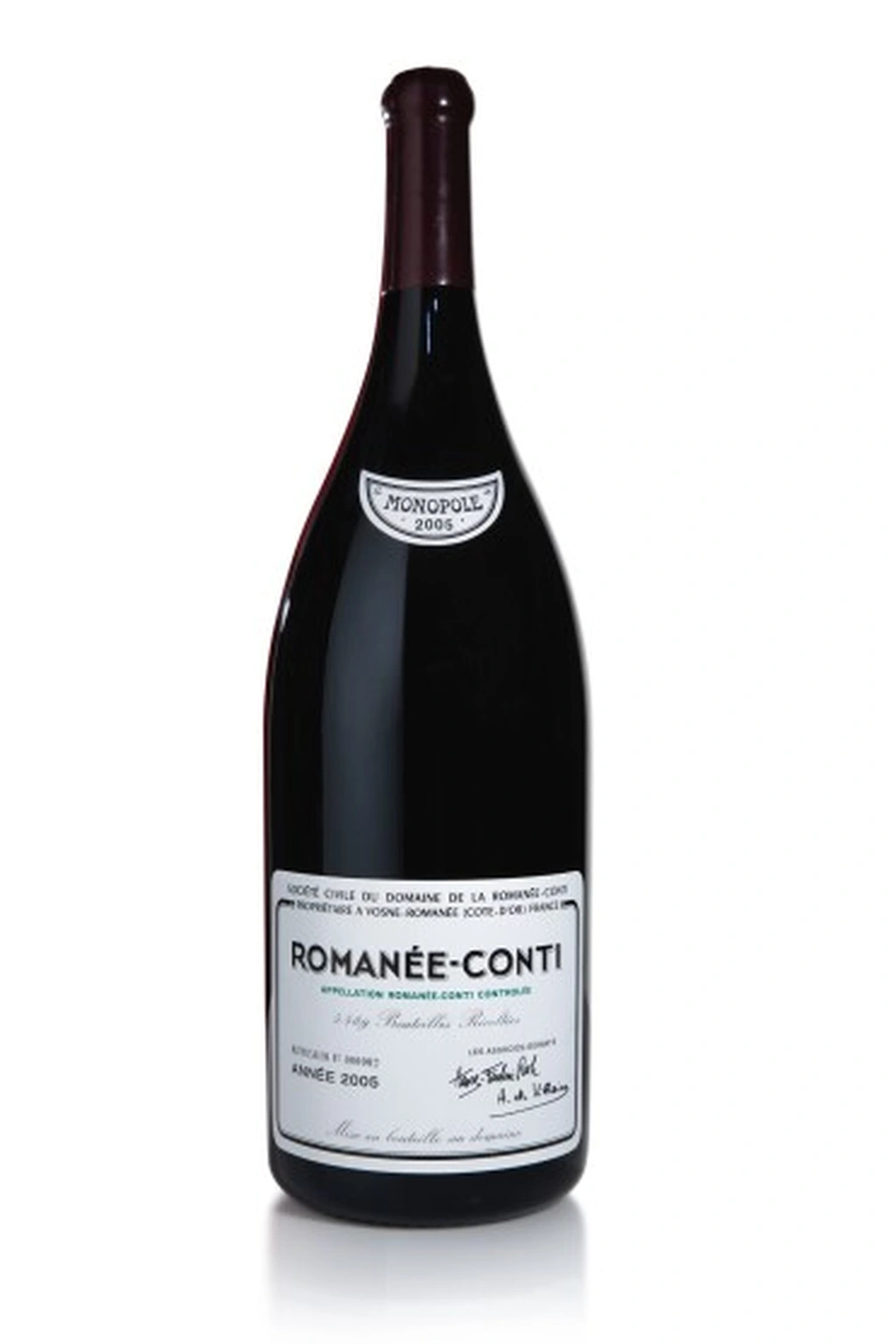 Garrafa do vinho Romanée-Conti 2005, Methuselah