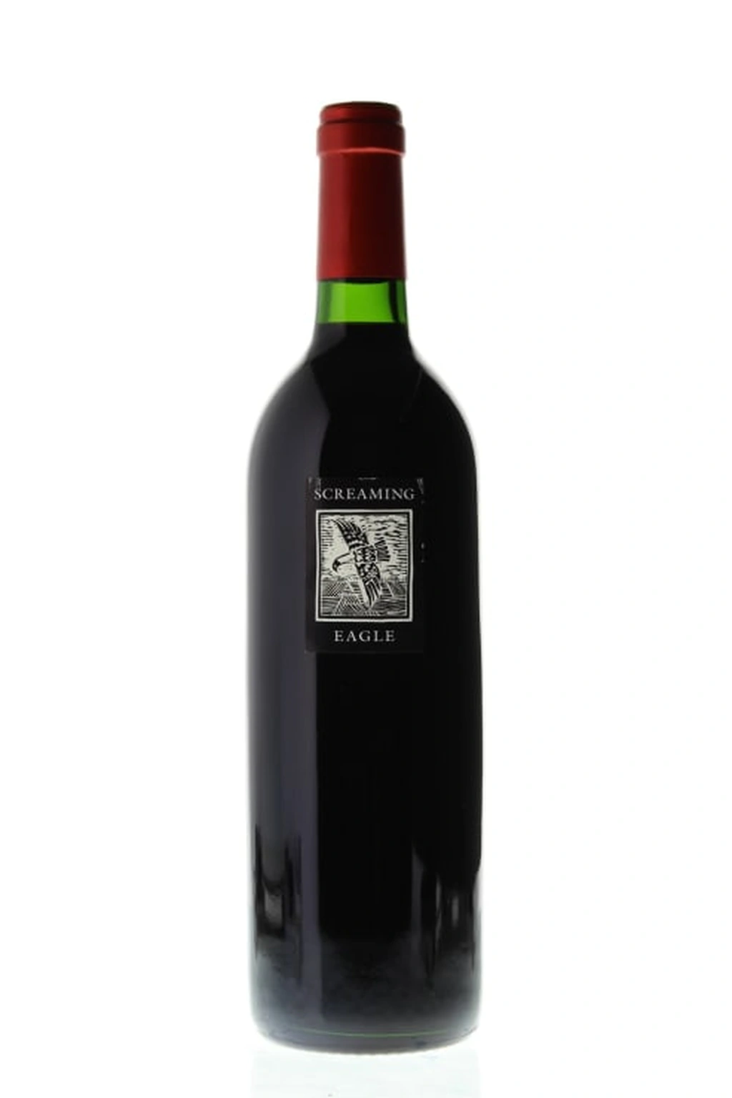 Garrafa do vinho Screaming Eagle Cabernet Sauvignon 1992