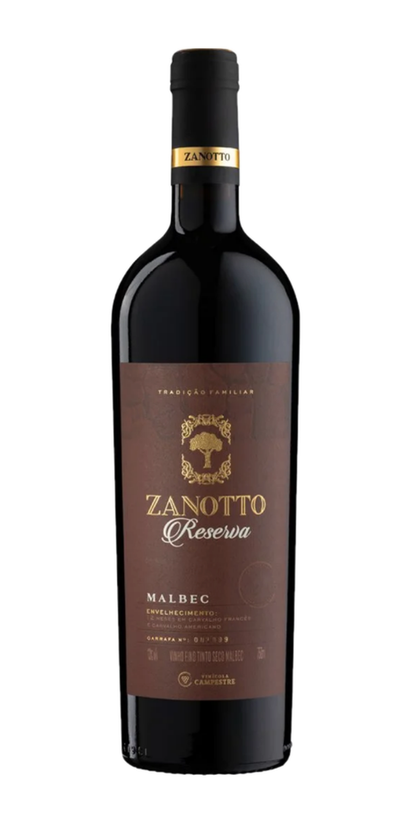 Garrafa de Malbec Reserva 2022