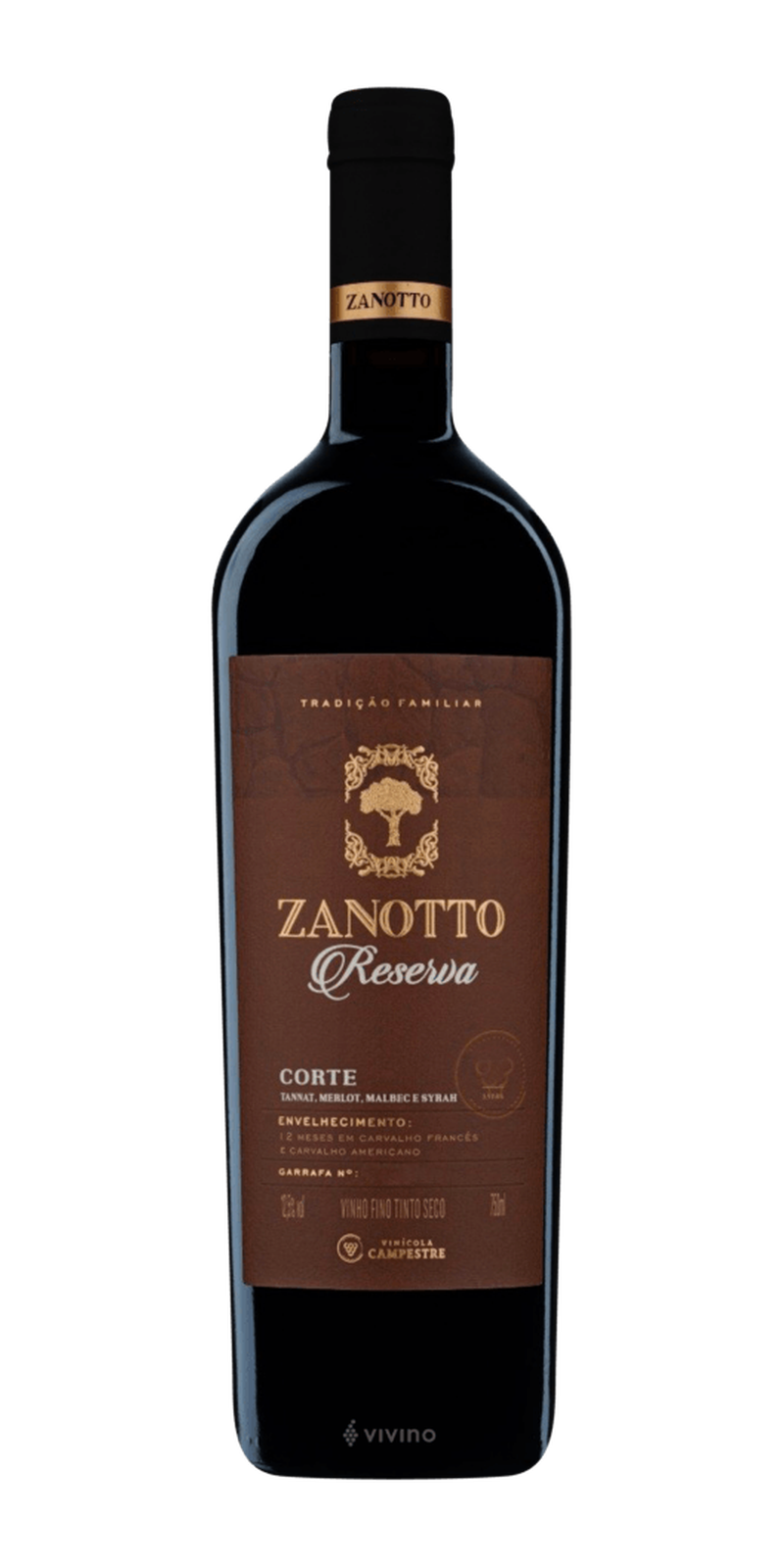 Garrafa de corte reserva 2022