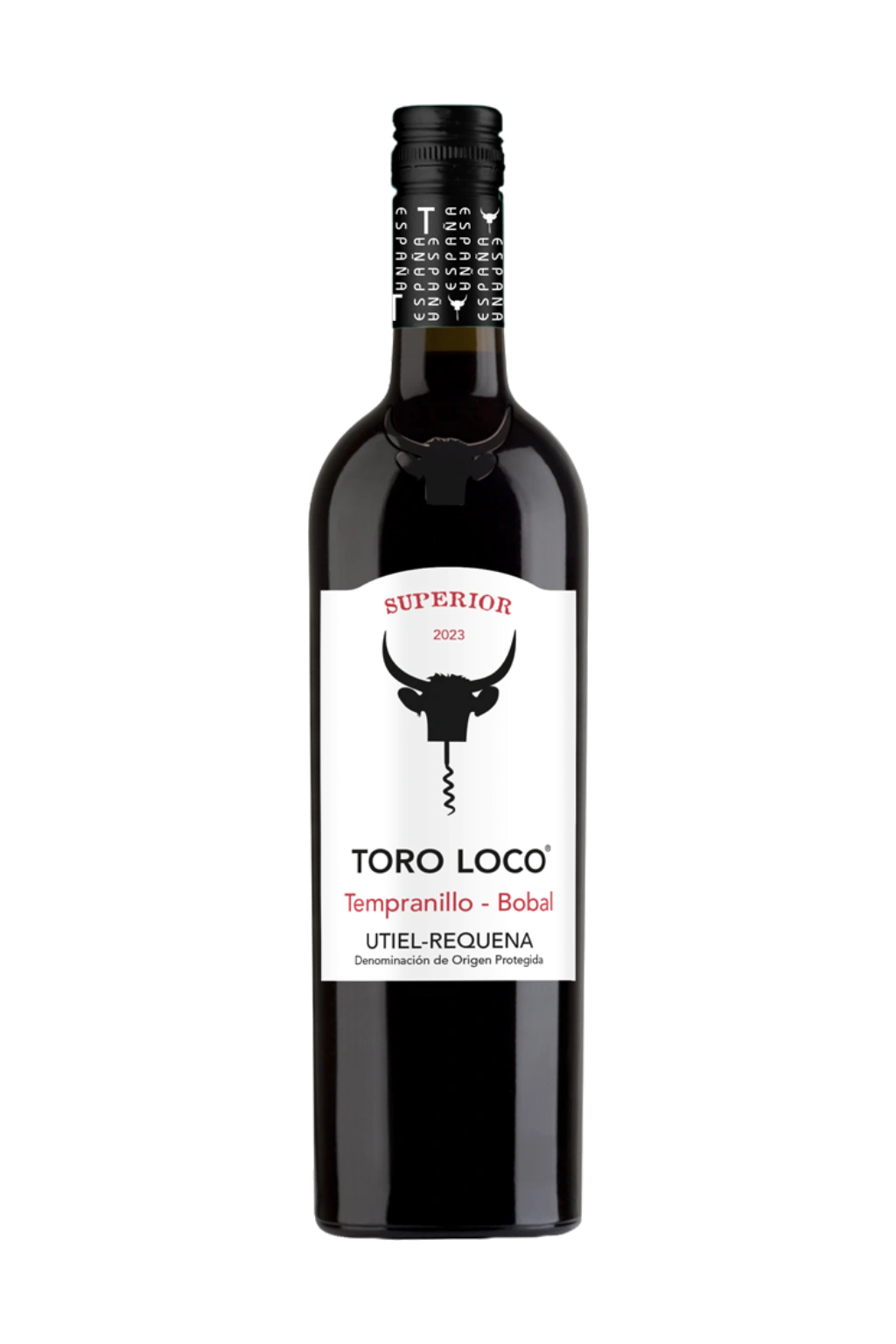 Garrafa do vinho Toro Loco Superior