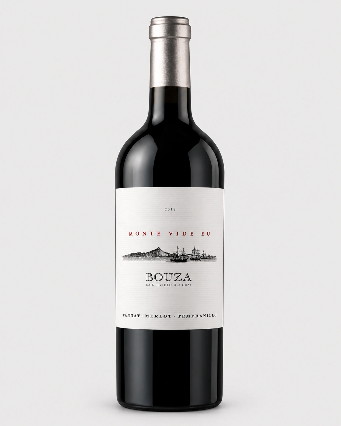 Garrafa do vinho Bouza Monte Vide Eu
