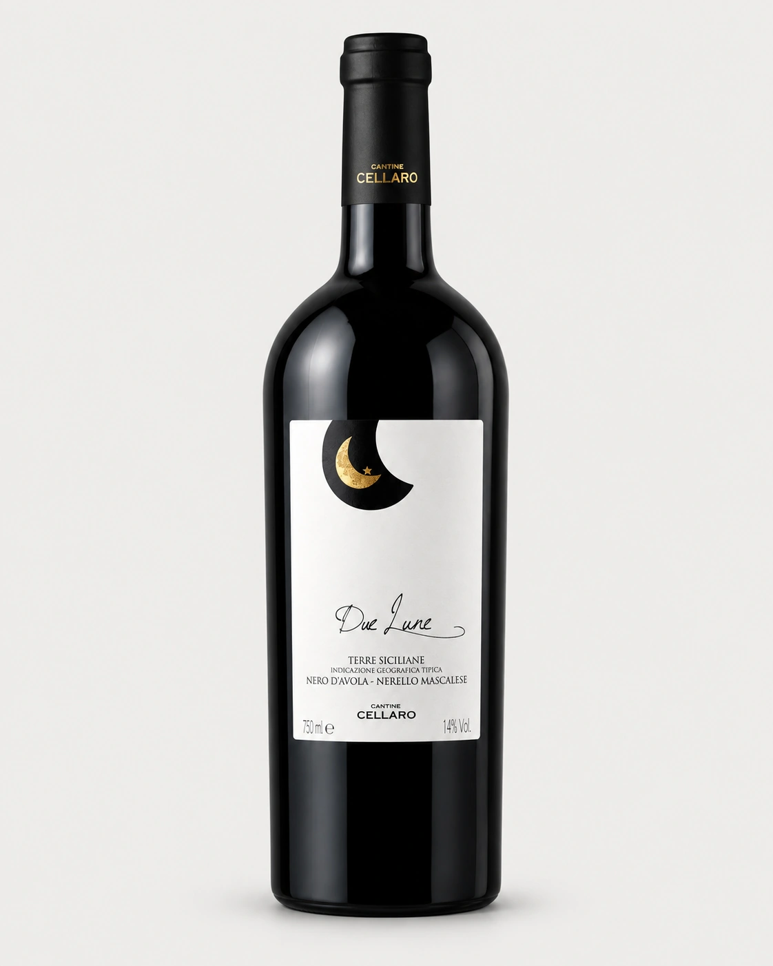 Garrafa do vinho Due Lune