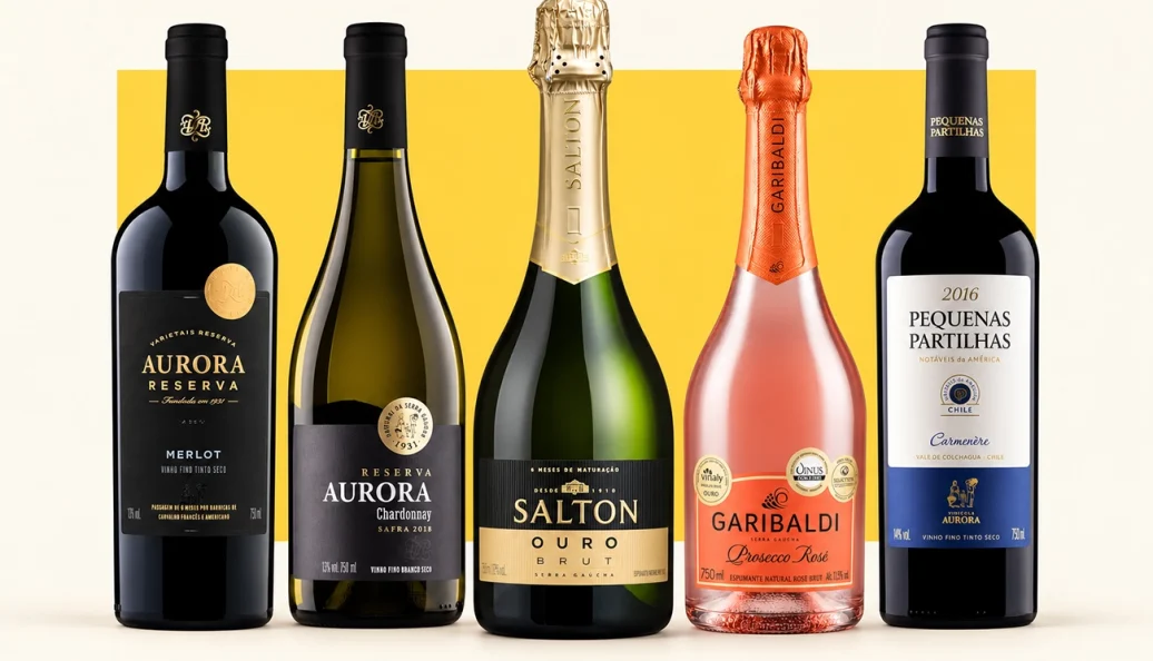 Cinco vinhos